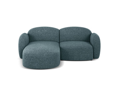 Ecksofa Chenille Anthrazit Blair — Light Blue