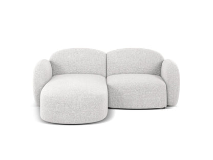 Ecksofa Chenille Anthrazit Blair — Silver