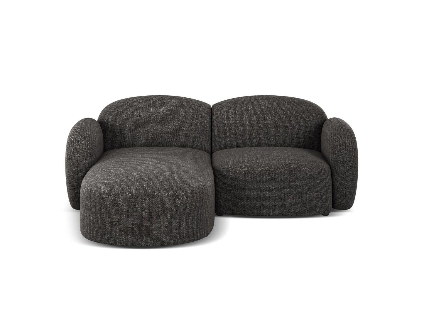 Ecksofa Chenille Anthrazit Blair — Anthracite