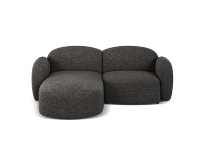 Ecksofa Chenille Anthrazit Blair — Anthracite