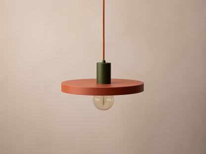 Ori Pendant Lamp — Green, Brick