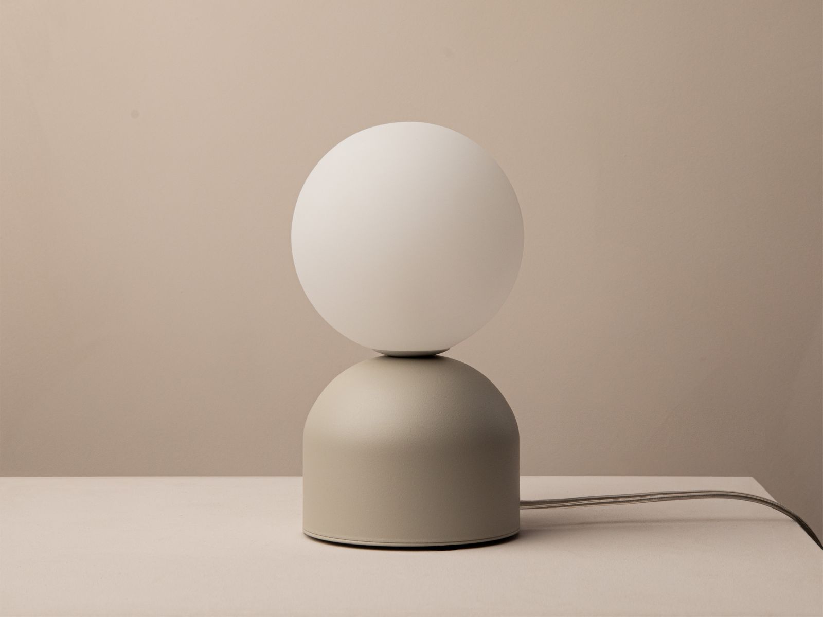 Ely Table Lamp — Beige