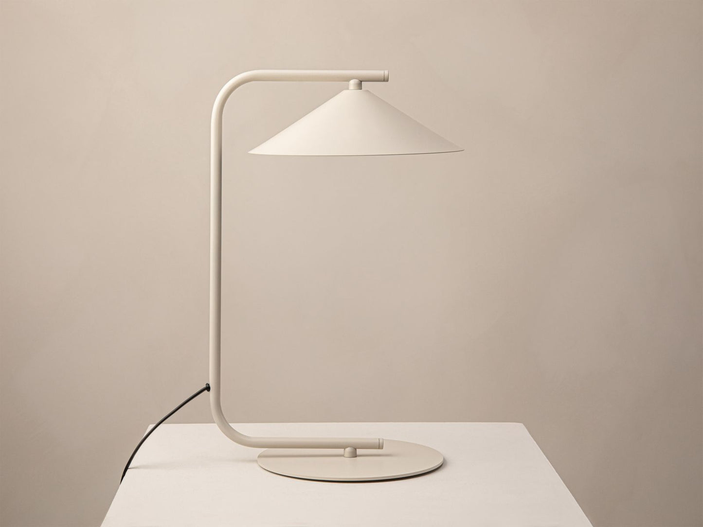 Nocte Table Lamp — Beige