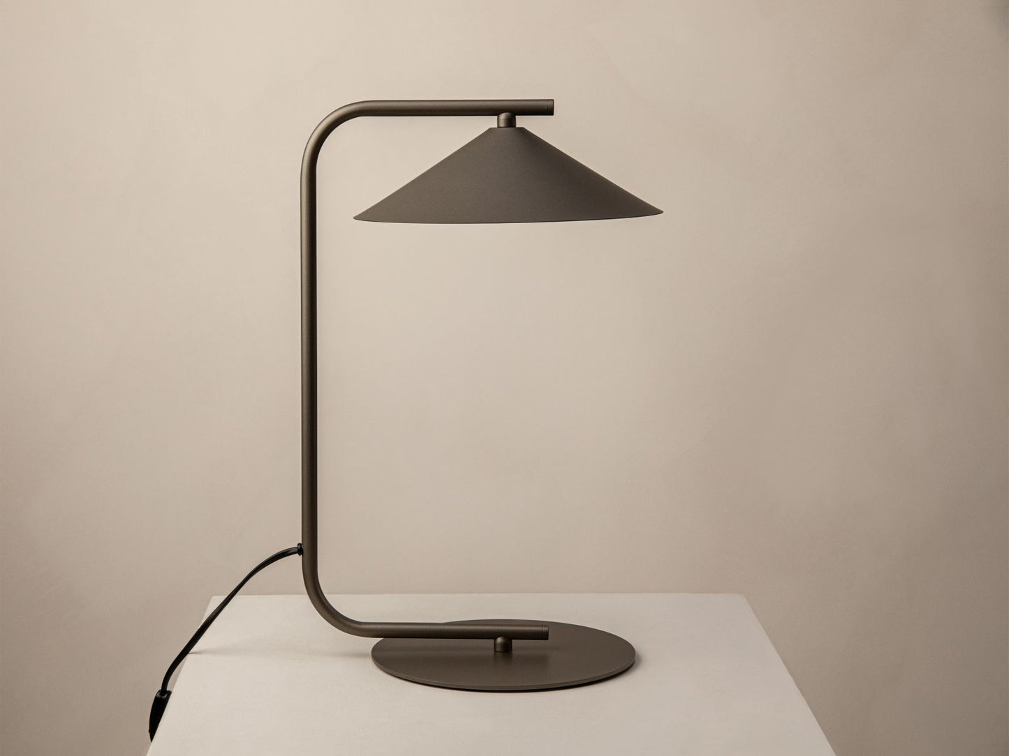 Nocte Table Lamp — Brown