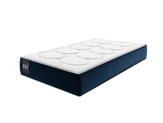 Kavaja Foam Mattress — White and Blue