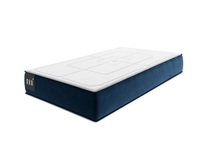 Matratze Strukturstoff White and Blue Lorne — White and Blue
