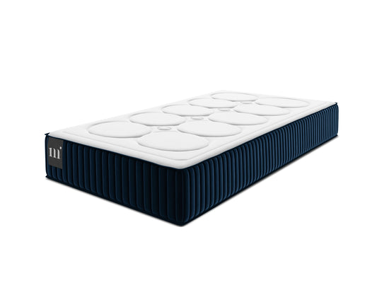 Muara Pocket Spring Mattress — White and Blue