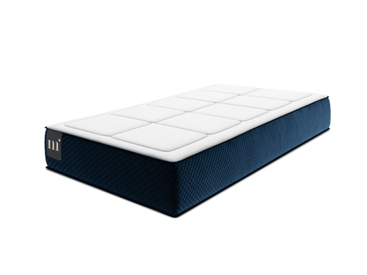 Sidi Pocket Spring Mattress — White and Blue