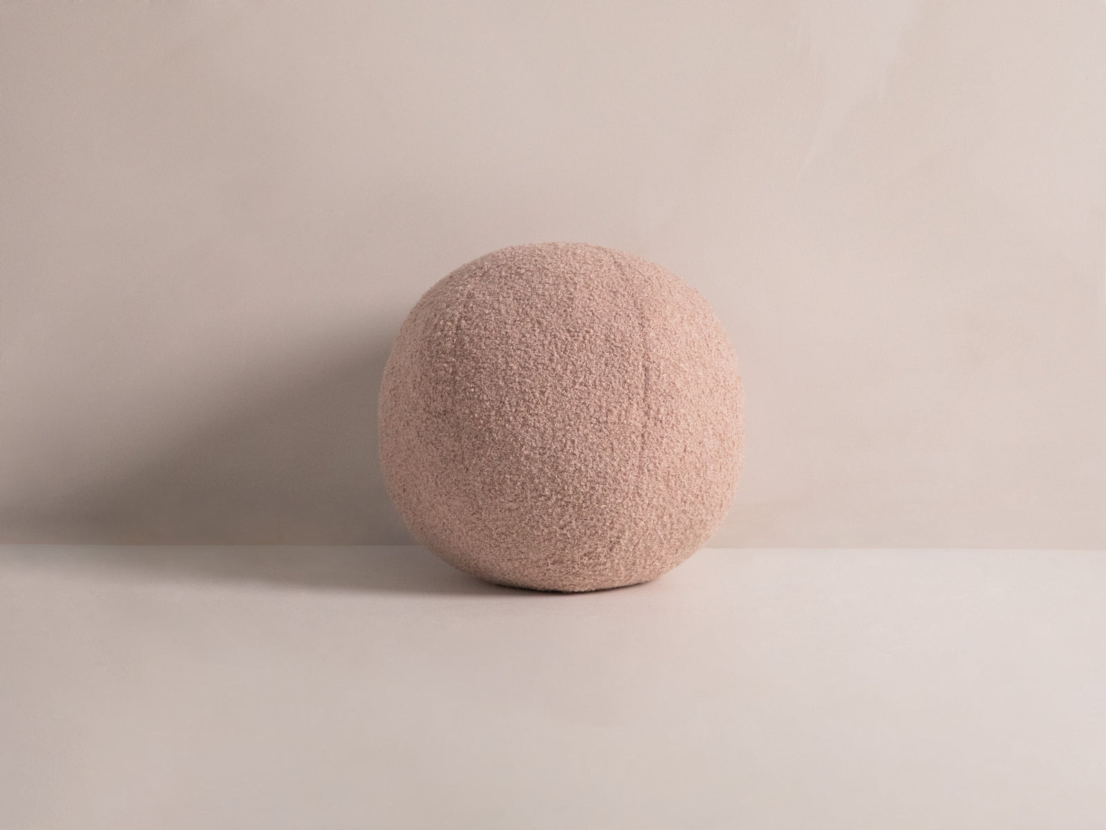 Ball Pillow, 30x30 cm — Powder Pink