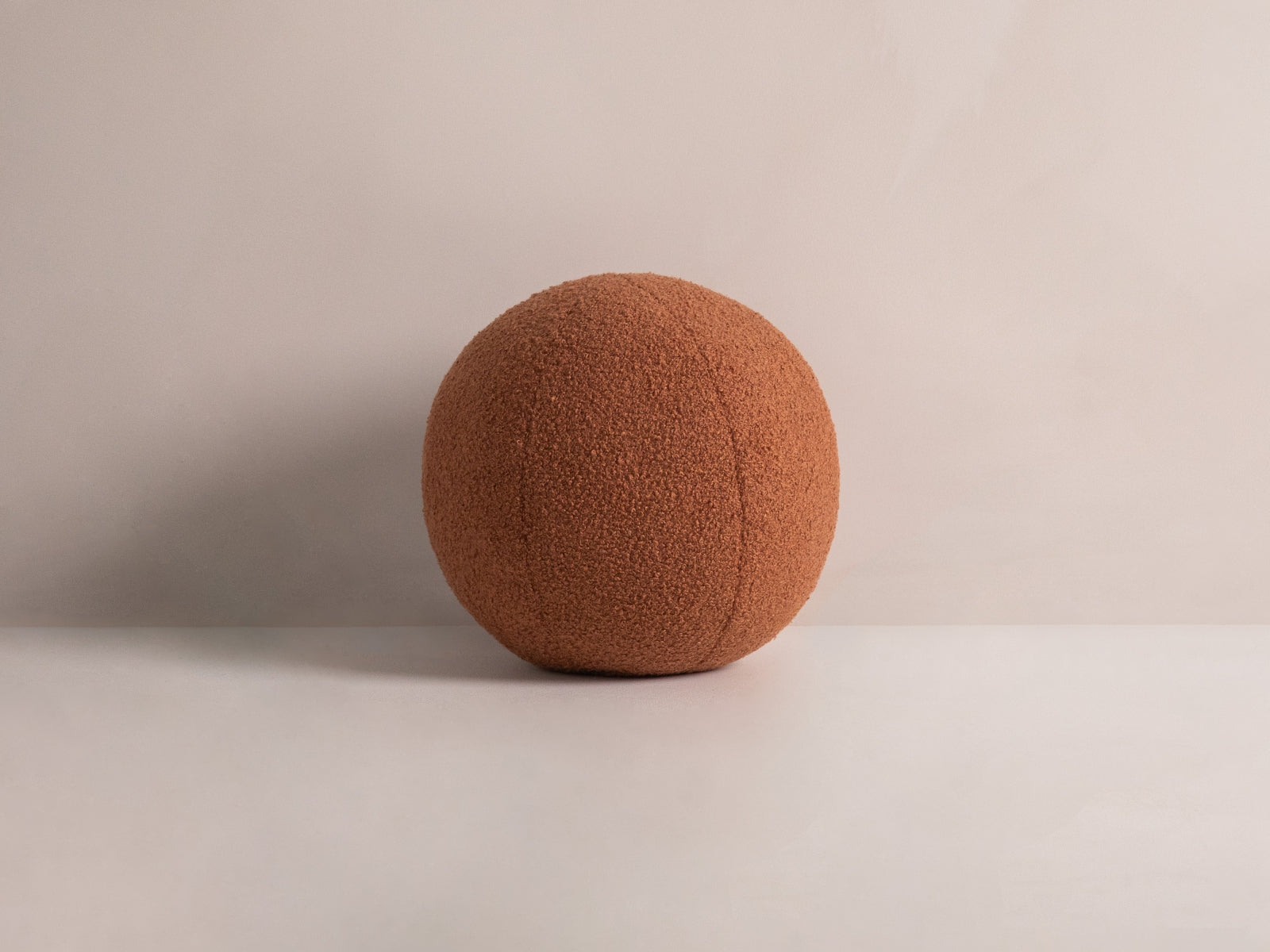 Ball Pillow, 30x30 cm — Brick