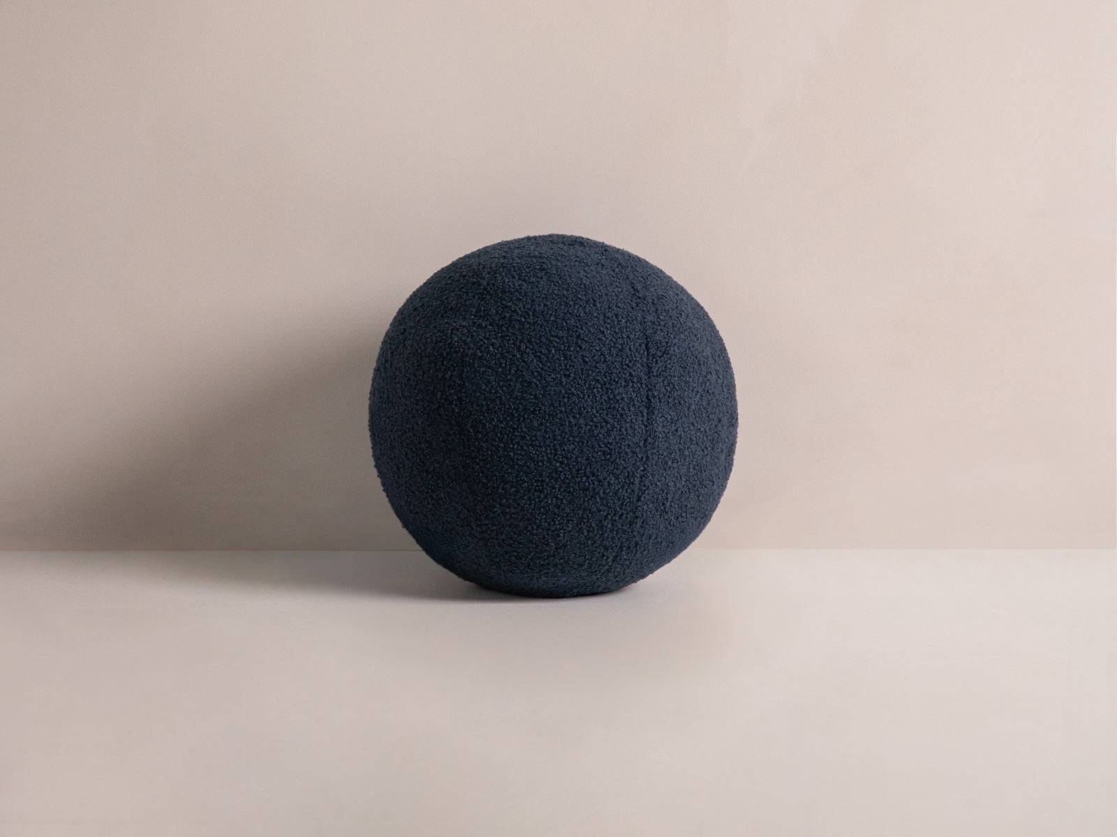 Ball Pillow, 30x30 cm — Dark Blue