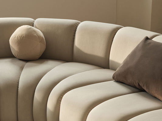 Ball Velvet Pillow, 30x30 cm
