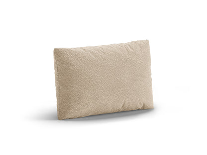 Kissen Bouclé Beige Poppy — Detailansicht