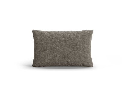 Poppy Pillow, 50x10 cm — Grey