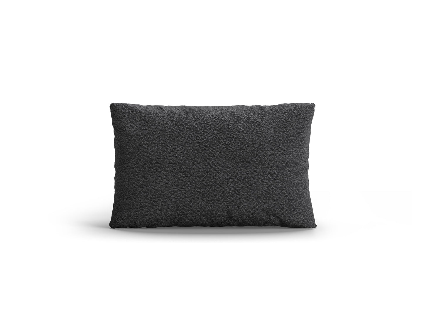 Kissen Bouclé Beige Poppy — Dark Grey