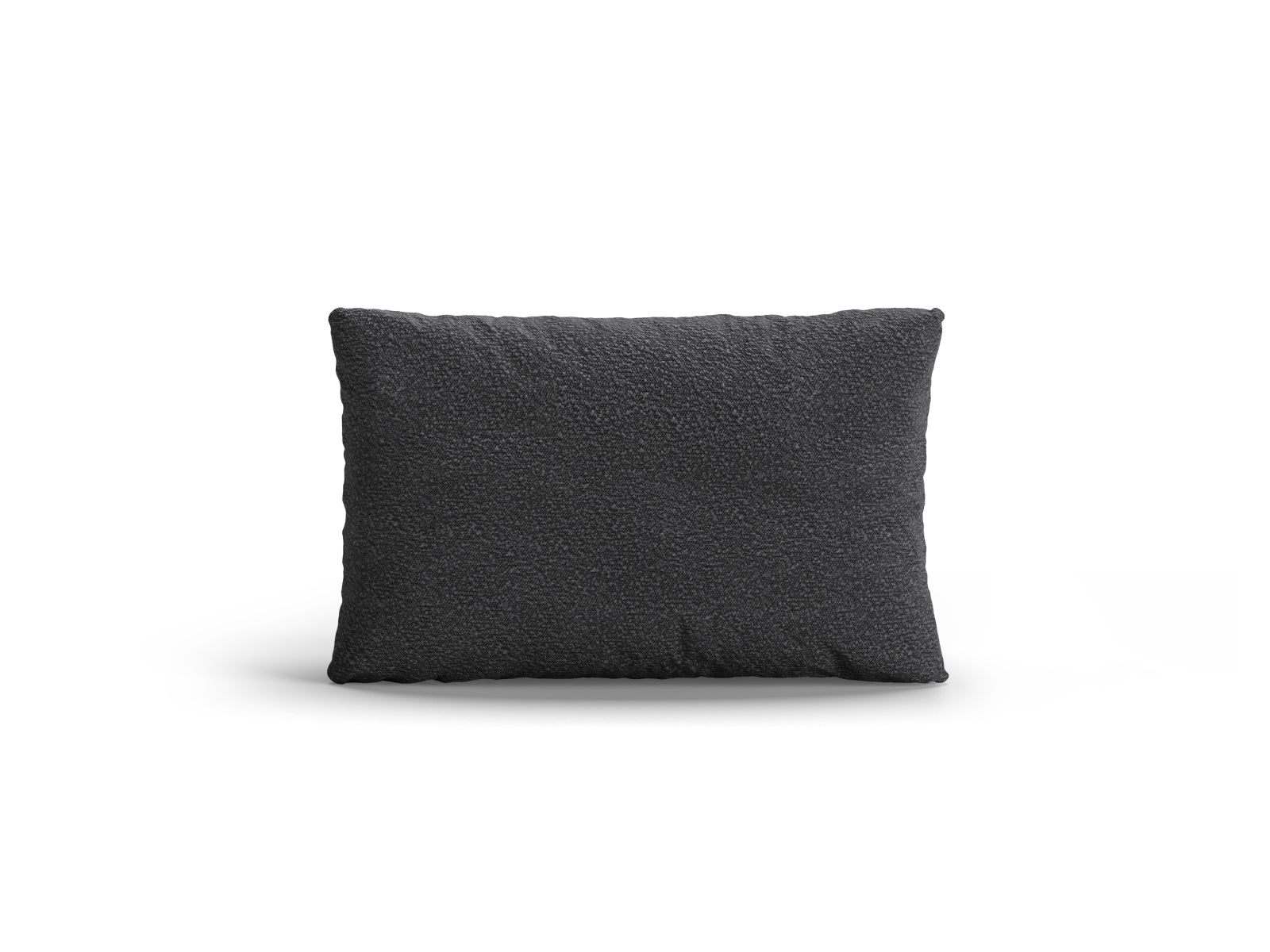 Poppy Pillow, 50x10 cm — Dark Grey