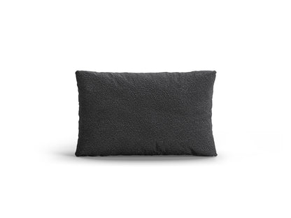 Poppy Pillow, 50x10 cm — Dark Grey