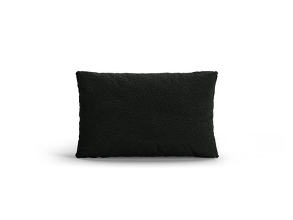 Kissen Bouclé Beige Poppy — Black
