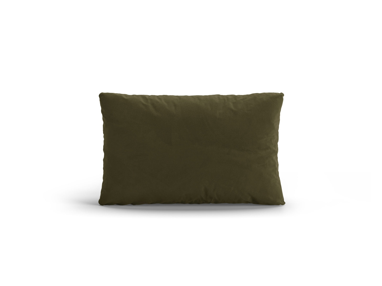 Poppy Velvet Pillow, 50x10 cm — Light Green