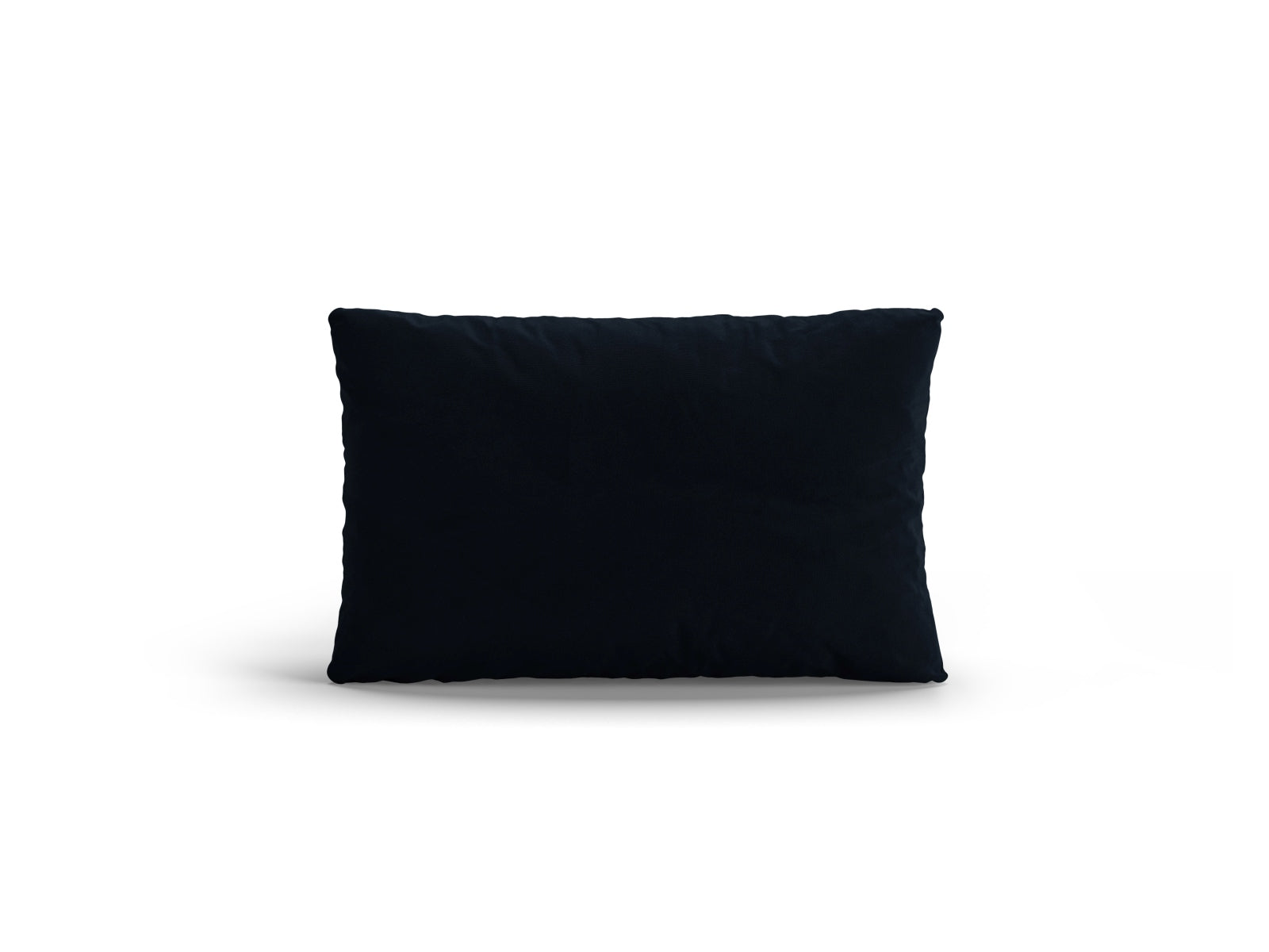 Poppy Velvet Pillow, 50x10 cm — Royal Blue
