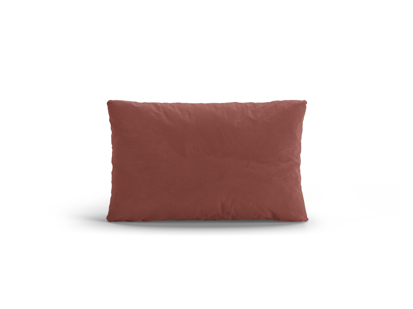 Poppy Velvet Pillow, 50x10 cm — Flamingo