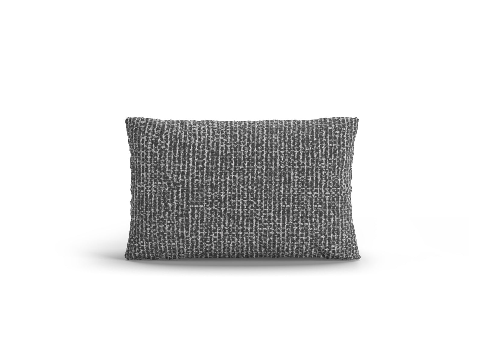 Poppy Pillow, 50x10 cm — Dark Grey