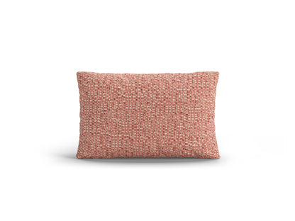 Kissen Chenille Braun Poppy — Pink