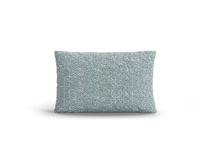 Poppy Pillow, 50x10 cm — Muted Blue