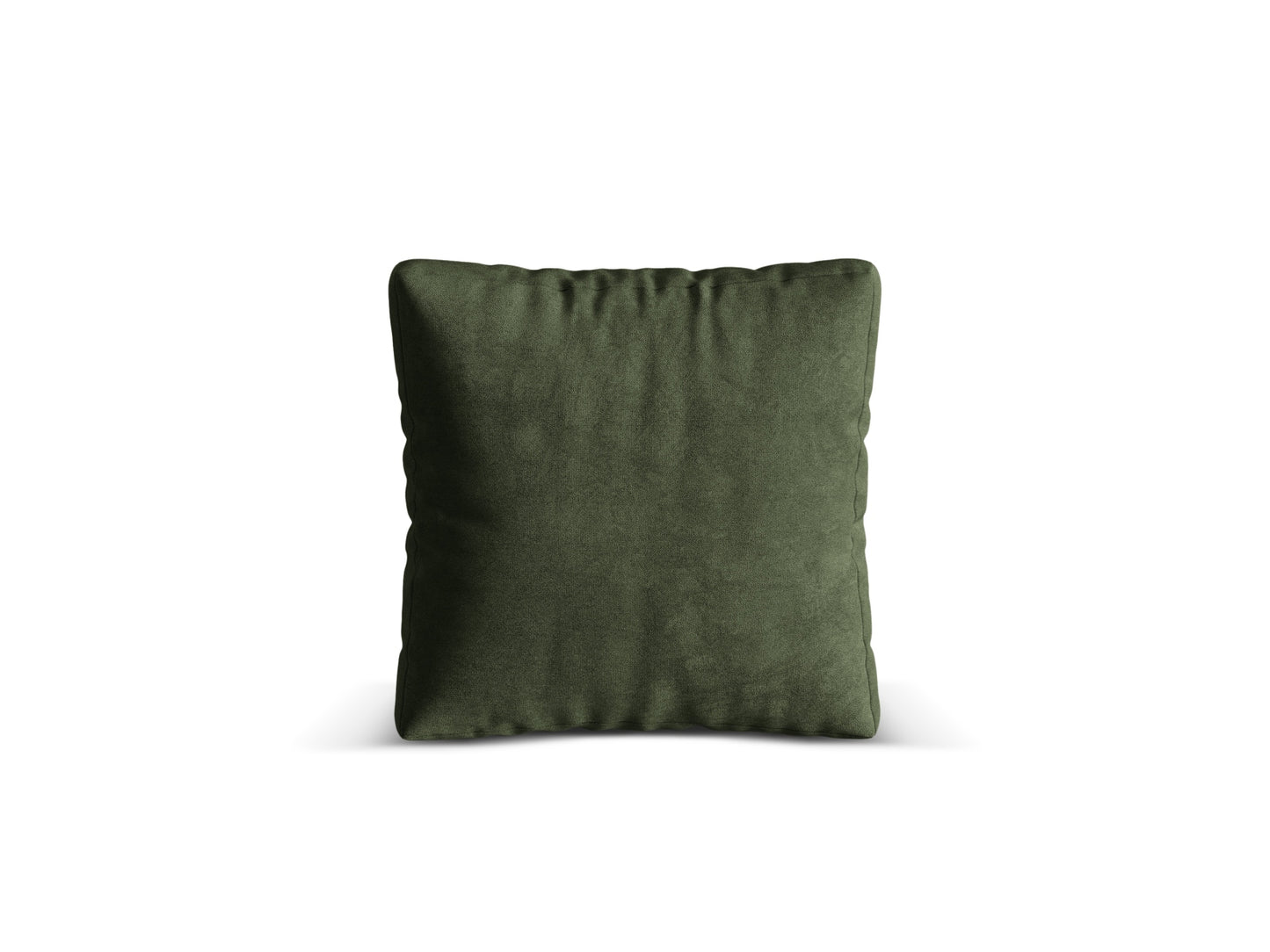 Kissen Samt Dunkelbeige Martina — Green