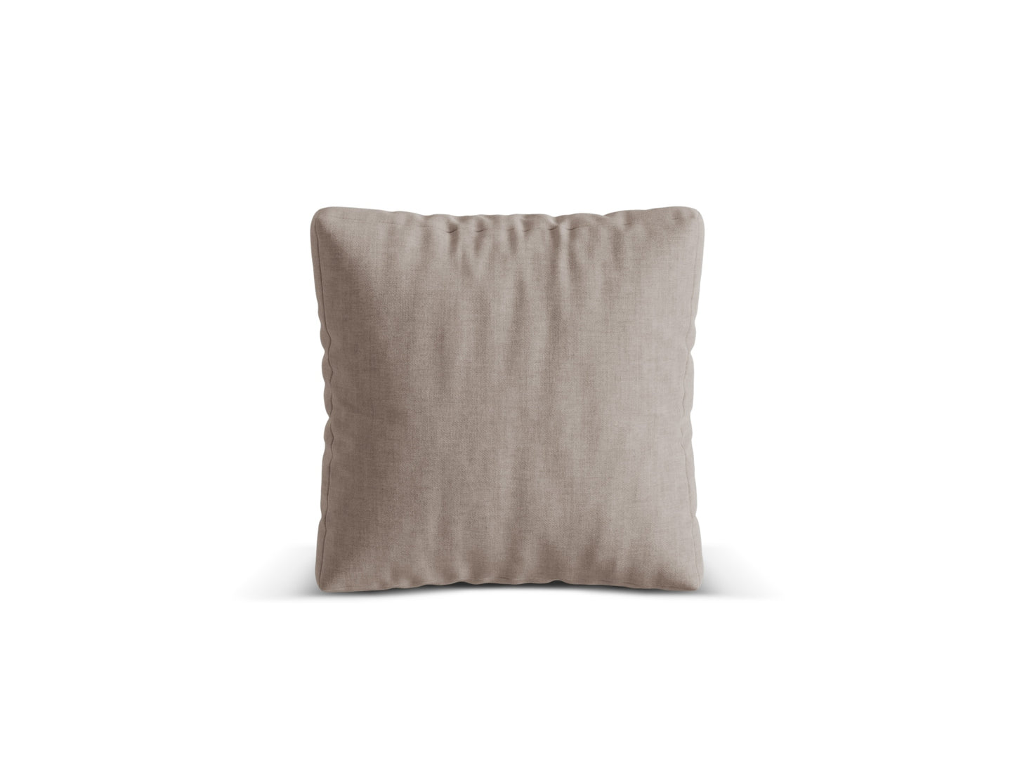 Kissen Strukturstoff Schwarz Martina — Dark Beige