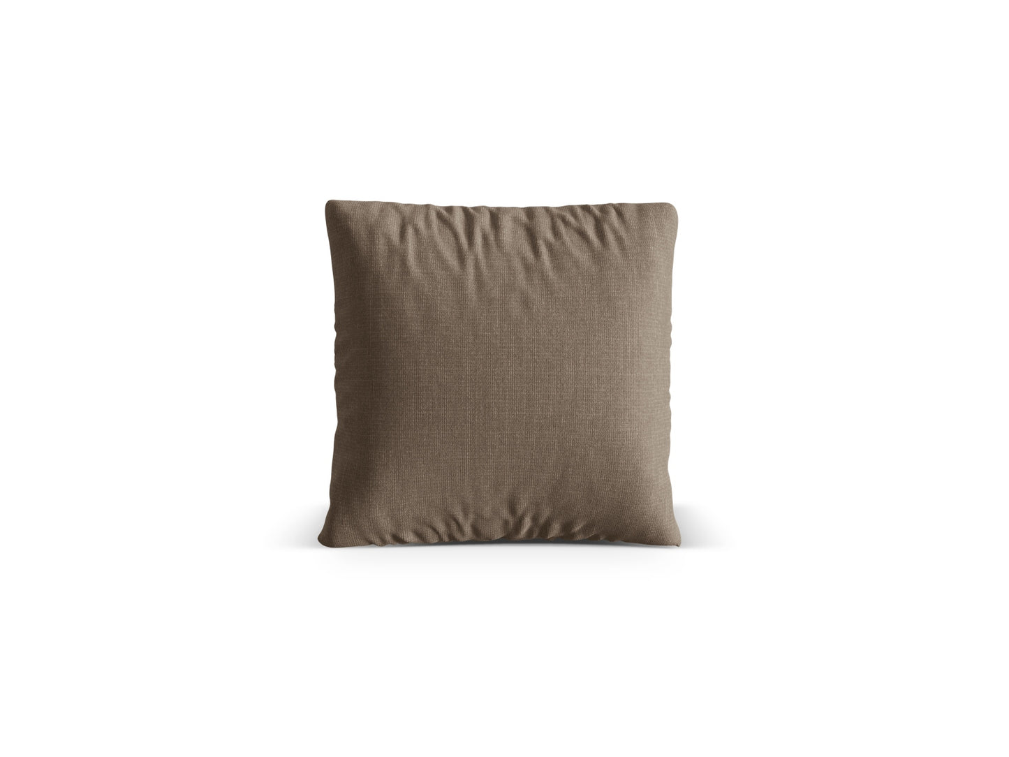 Kissen Strukturstoff Beige Nuria — Cappuccino