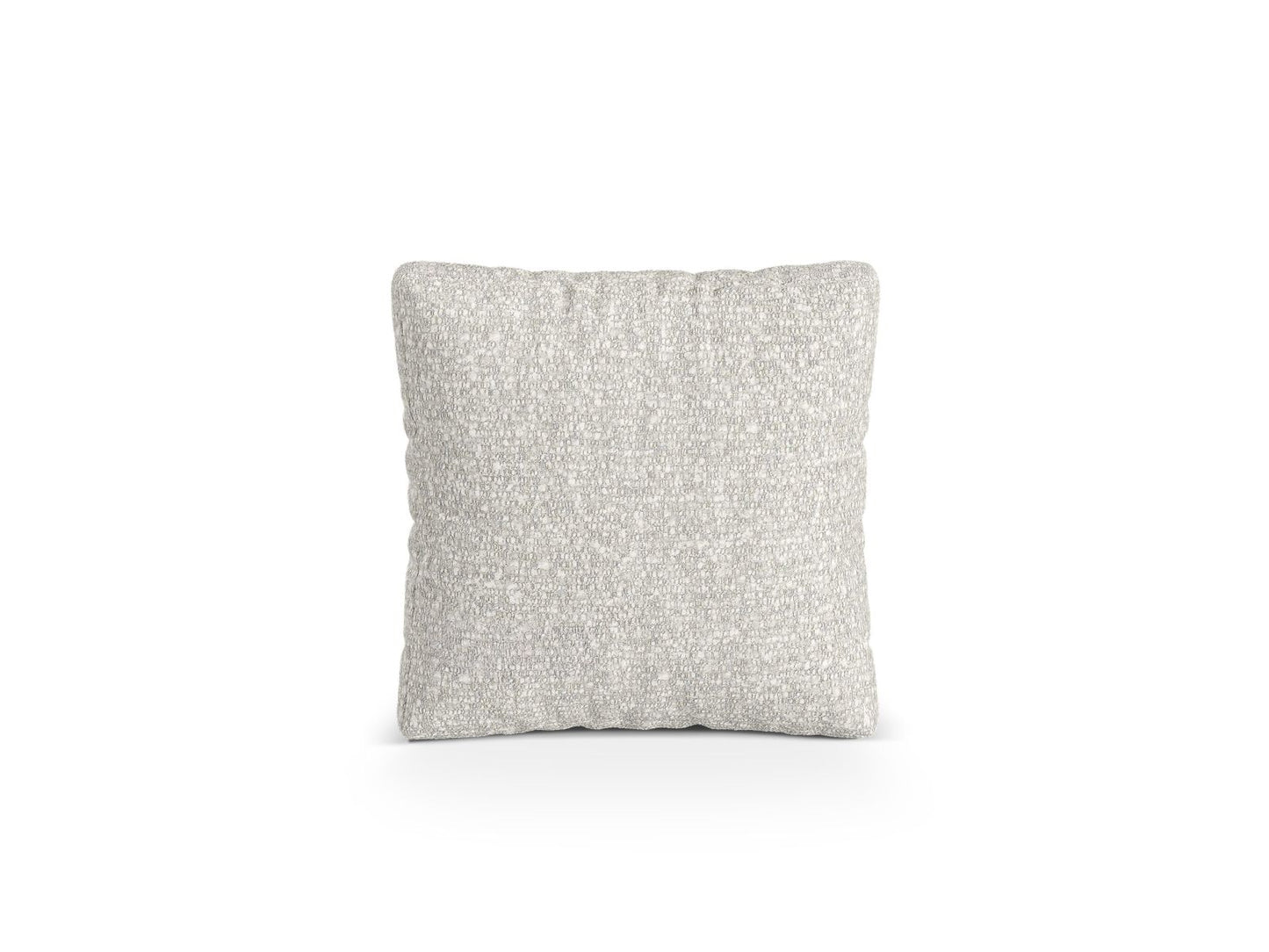 Kissen Bouclé Anthrazit Martina — Grey Beige Melange