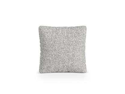 Kissen Bouclé Anthrazit Martina — Silver