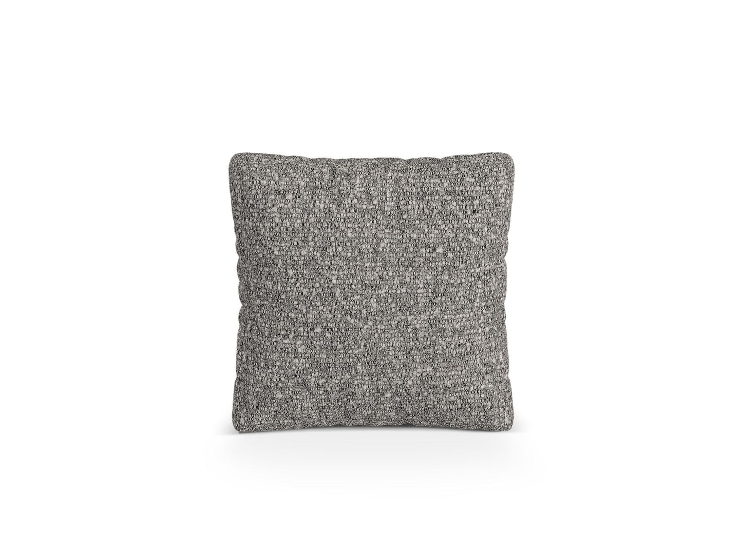 Kissen Bouclé Anthrazit Martina — Graphite
