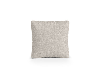 Kissen Bouclé Anthrazit Martina — Beige