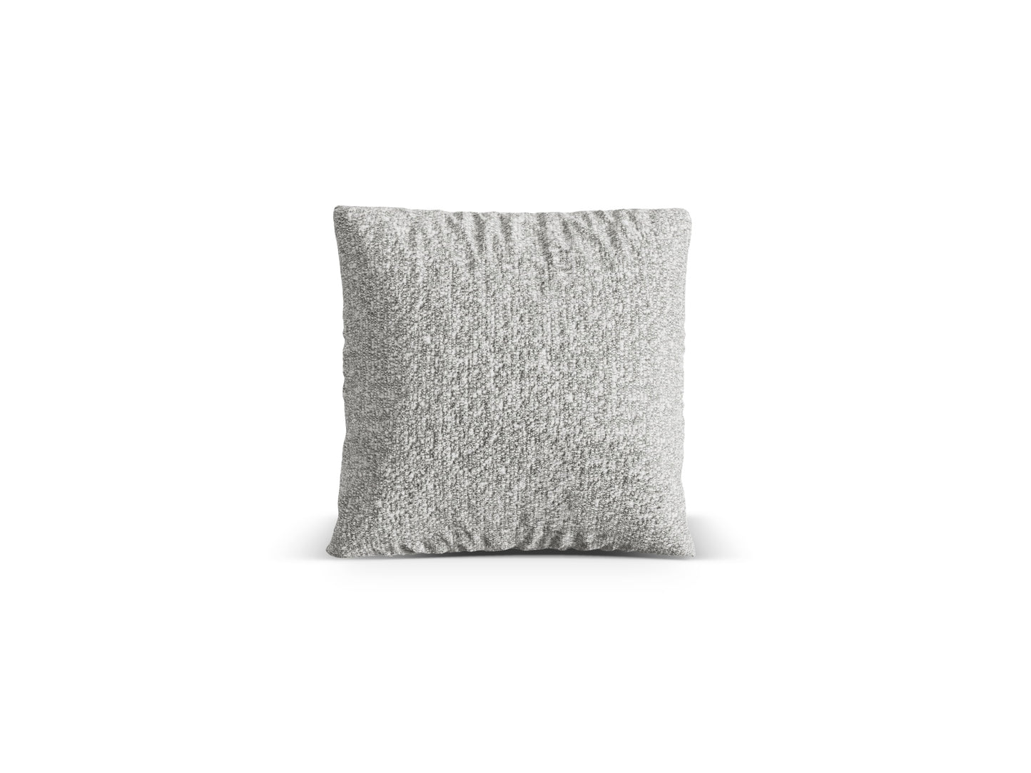 Kissen Bouclé Anthrazit Nuria — Silver