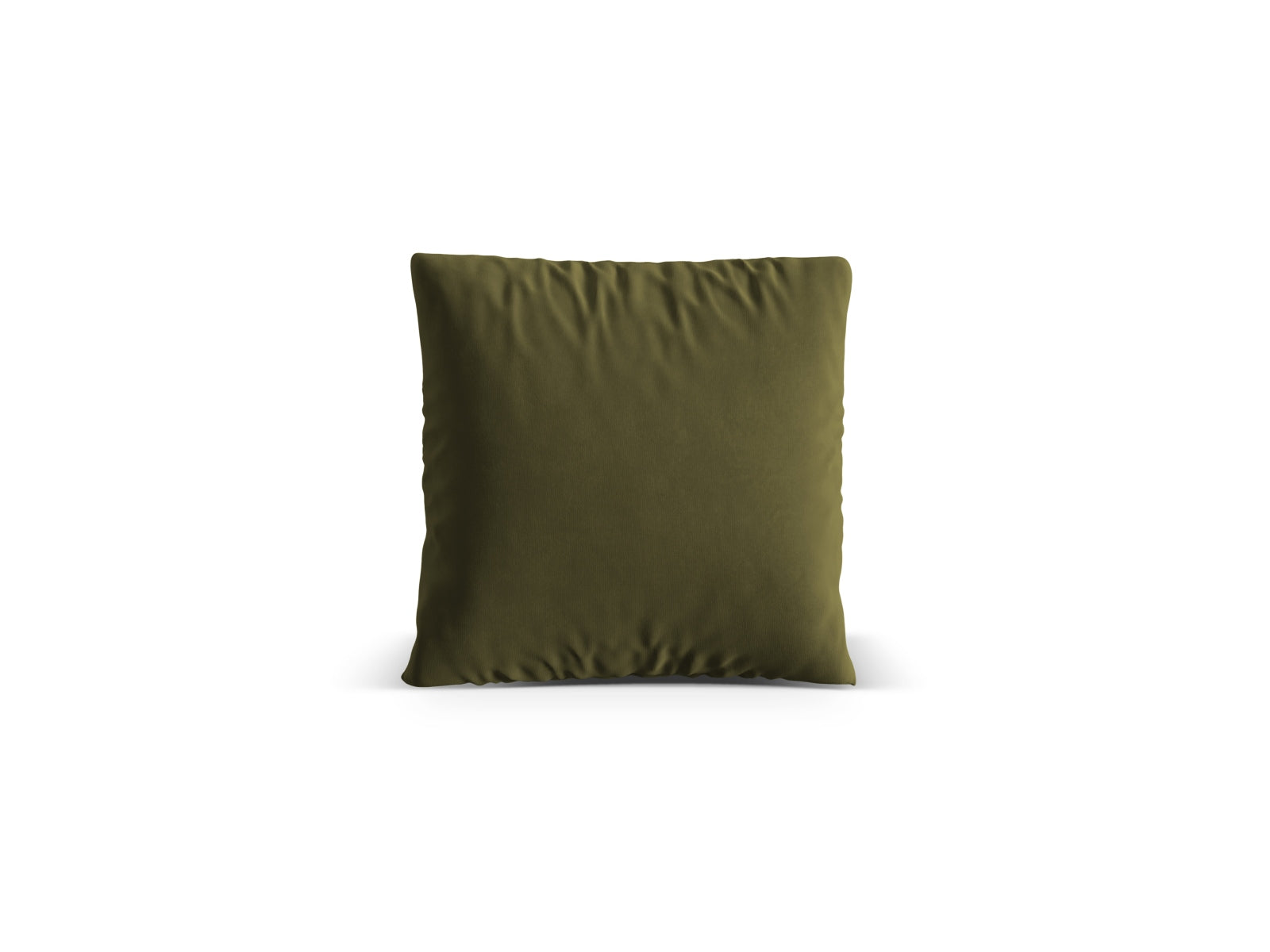 Nuria Velvet Pillow — Moss Green Melange