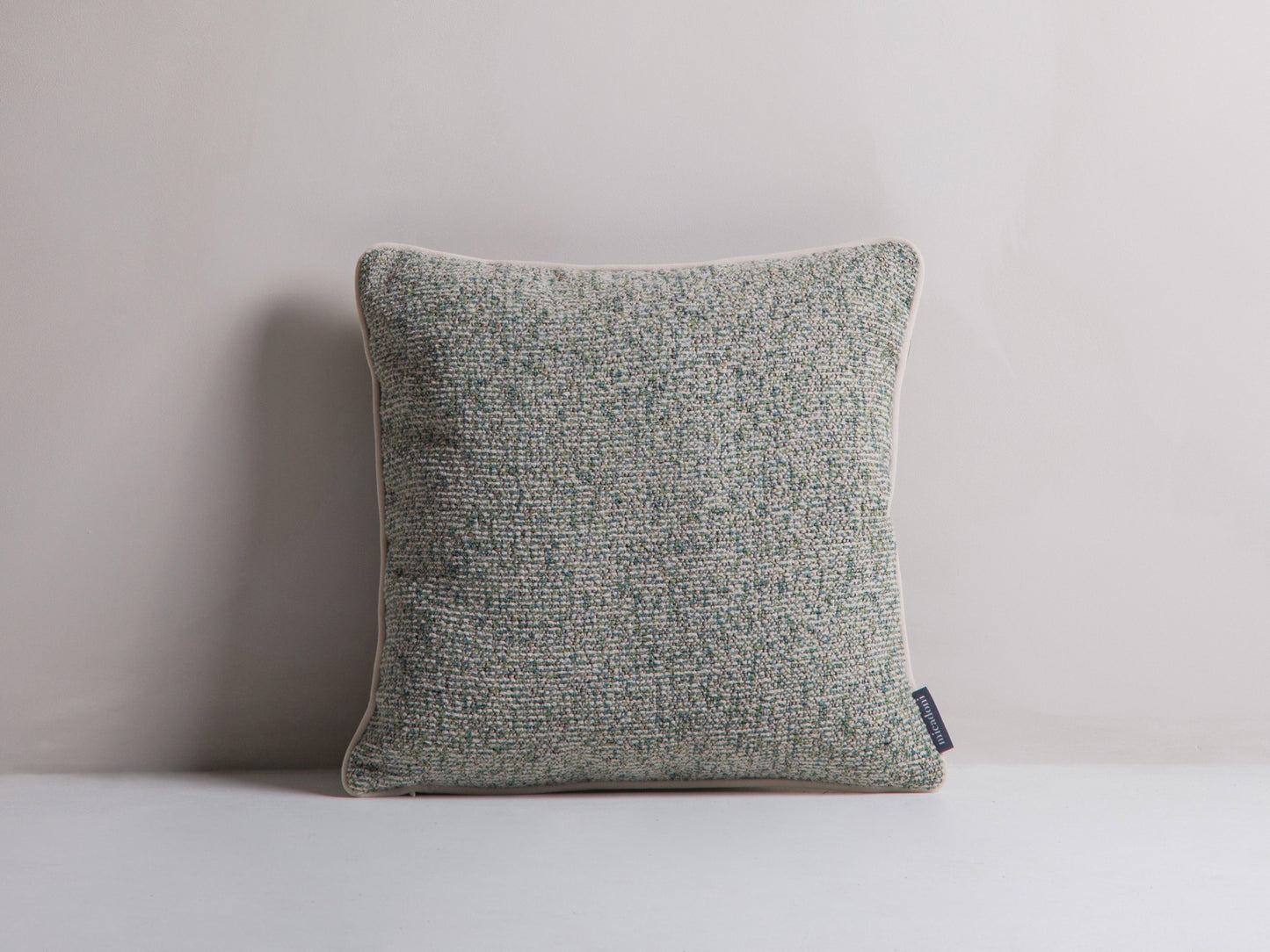 Kissen Structured Fabric, Velvet Beige Melange, Light Beige, Black Celine — Moss Green Melange, Green, Dark Beige