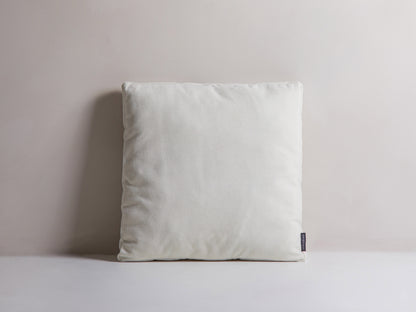 Kissen Strukturstoff Blue Jeans Mono — Ivory