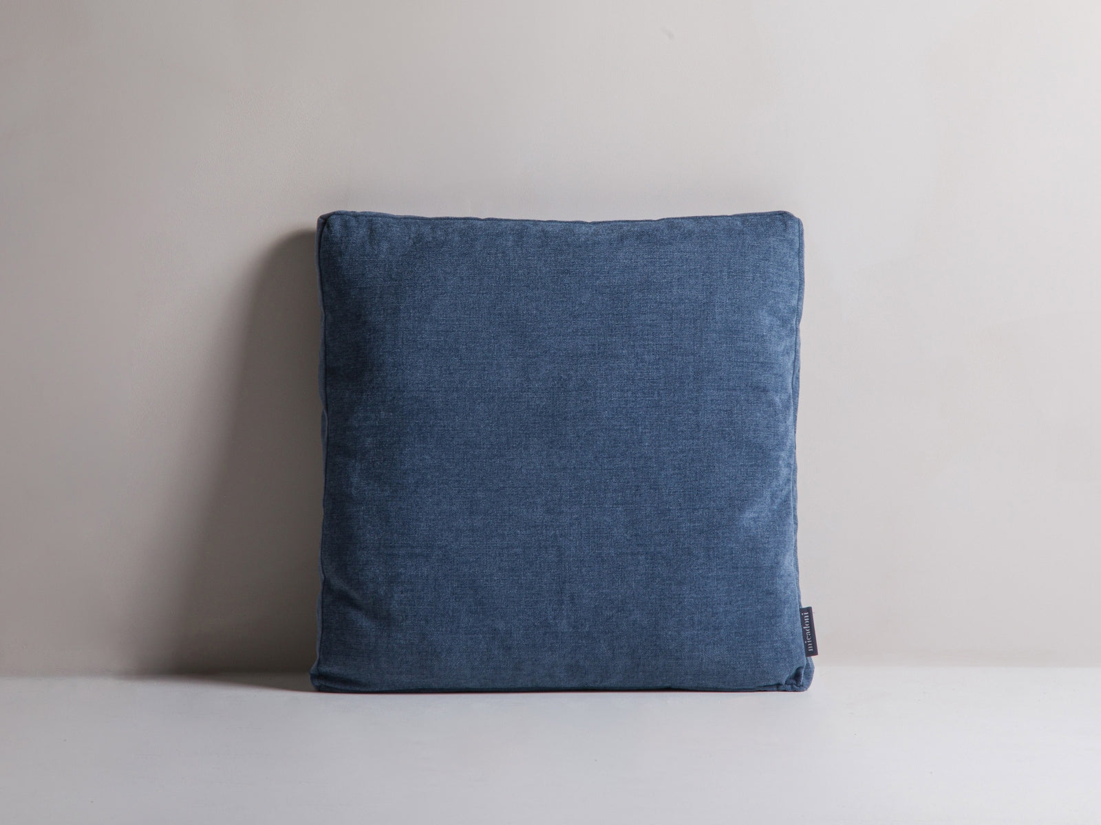 Kissen Strukturstoff Blue Jeans Mono — Blue Jeans