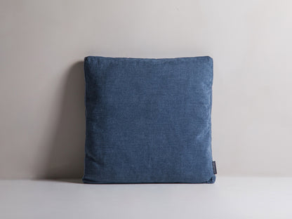 Kissen Strukturstoff Blue Jeans Mono — Blue Jeans