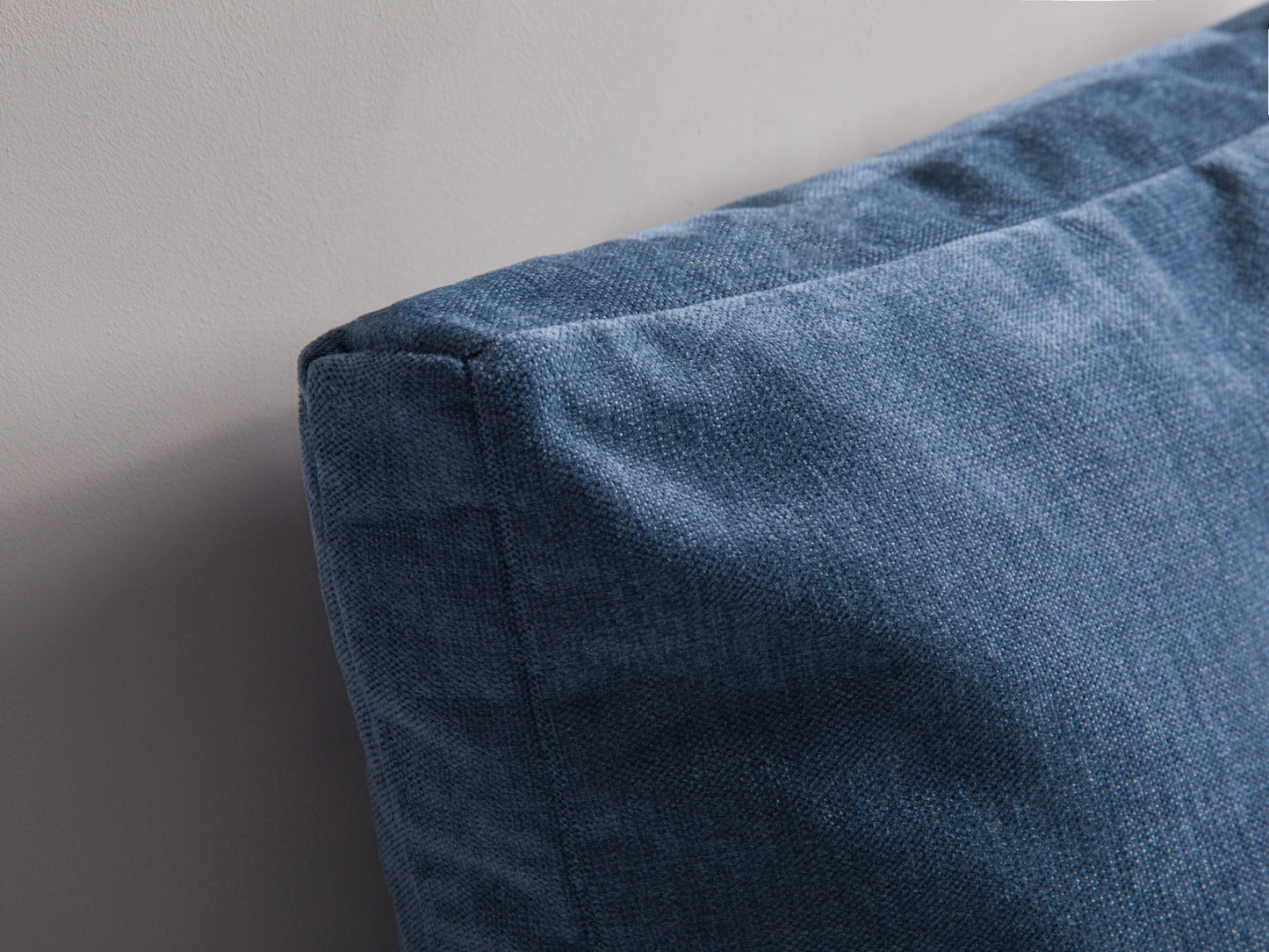 Kissen Strukturstoff Blue Jeans Mono — Detailansicht