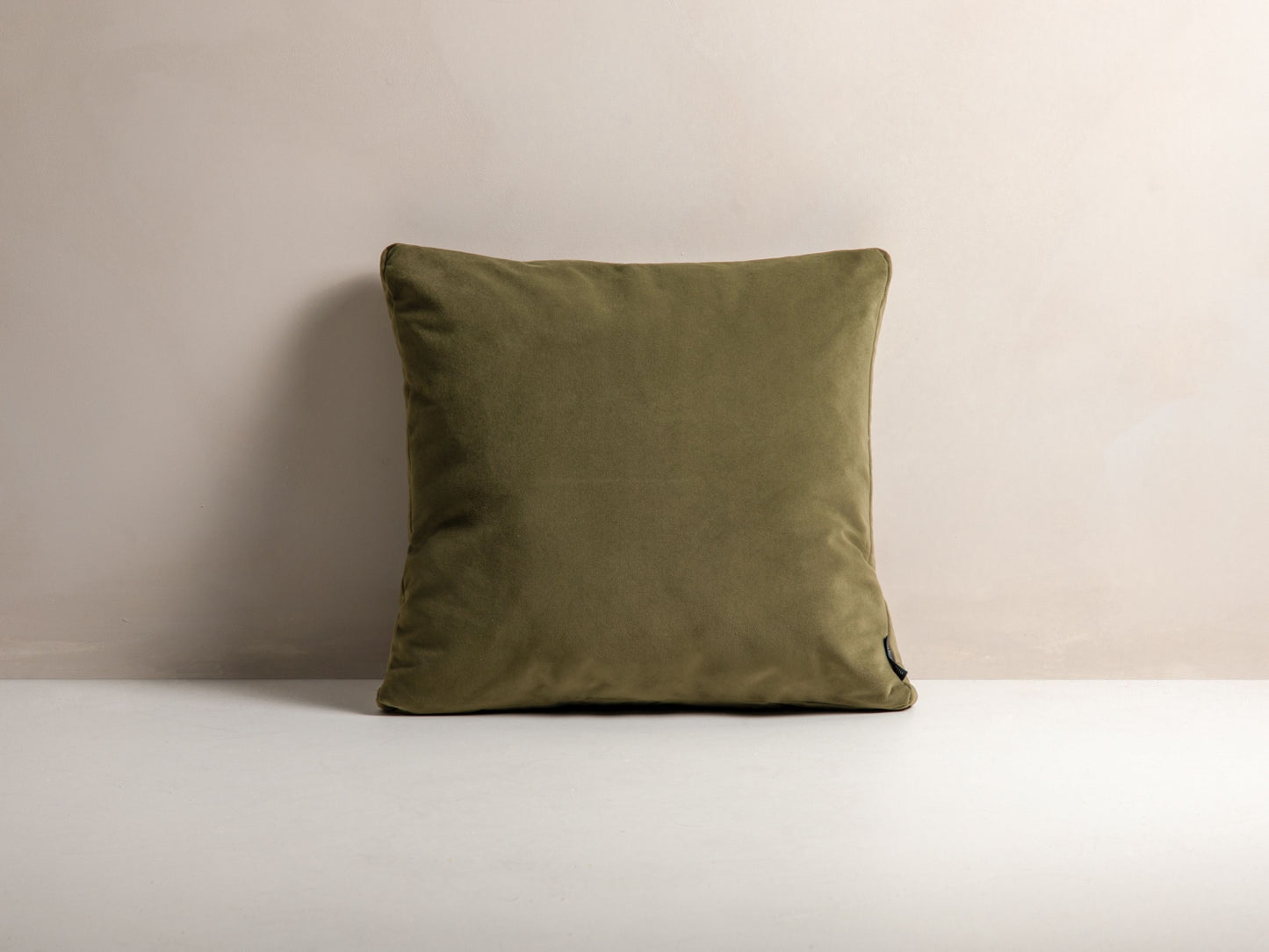 Mono Velvet Pillow, 50x18 cm — Green