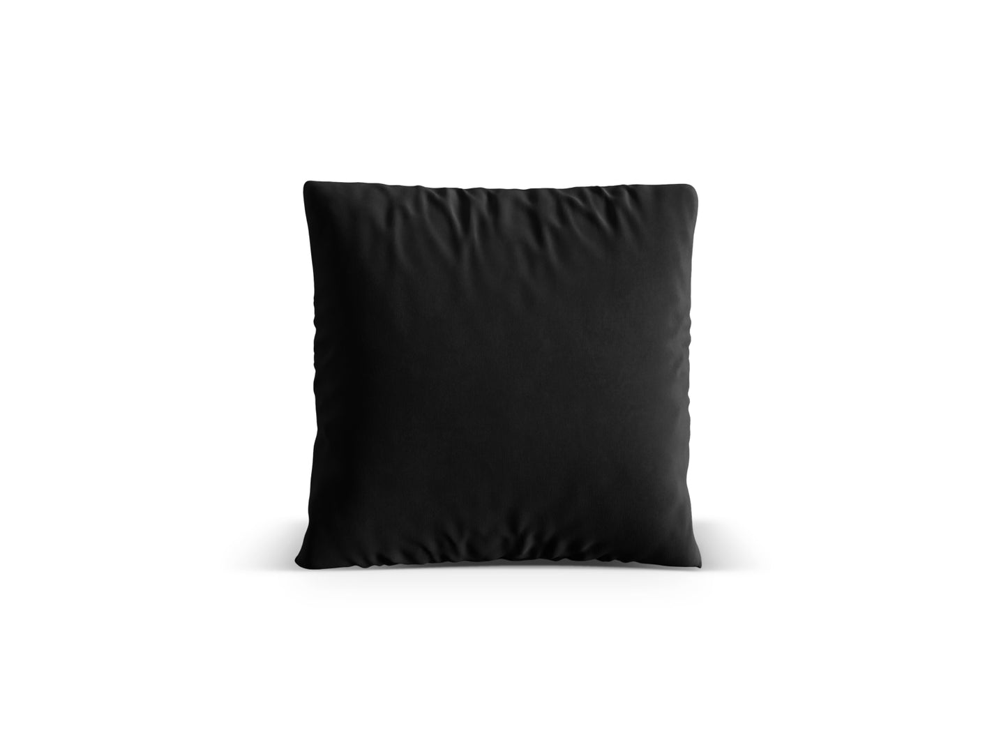 Kissen Samt Beige Nuria — Black