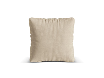 Kissen Samt Dunkelbeige Martina — Light Beige