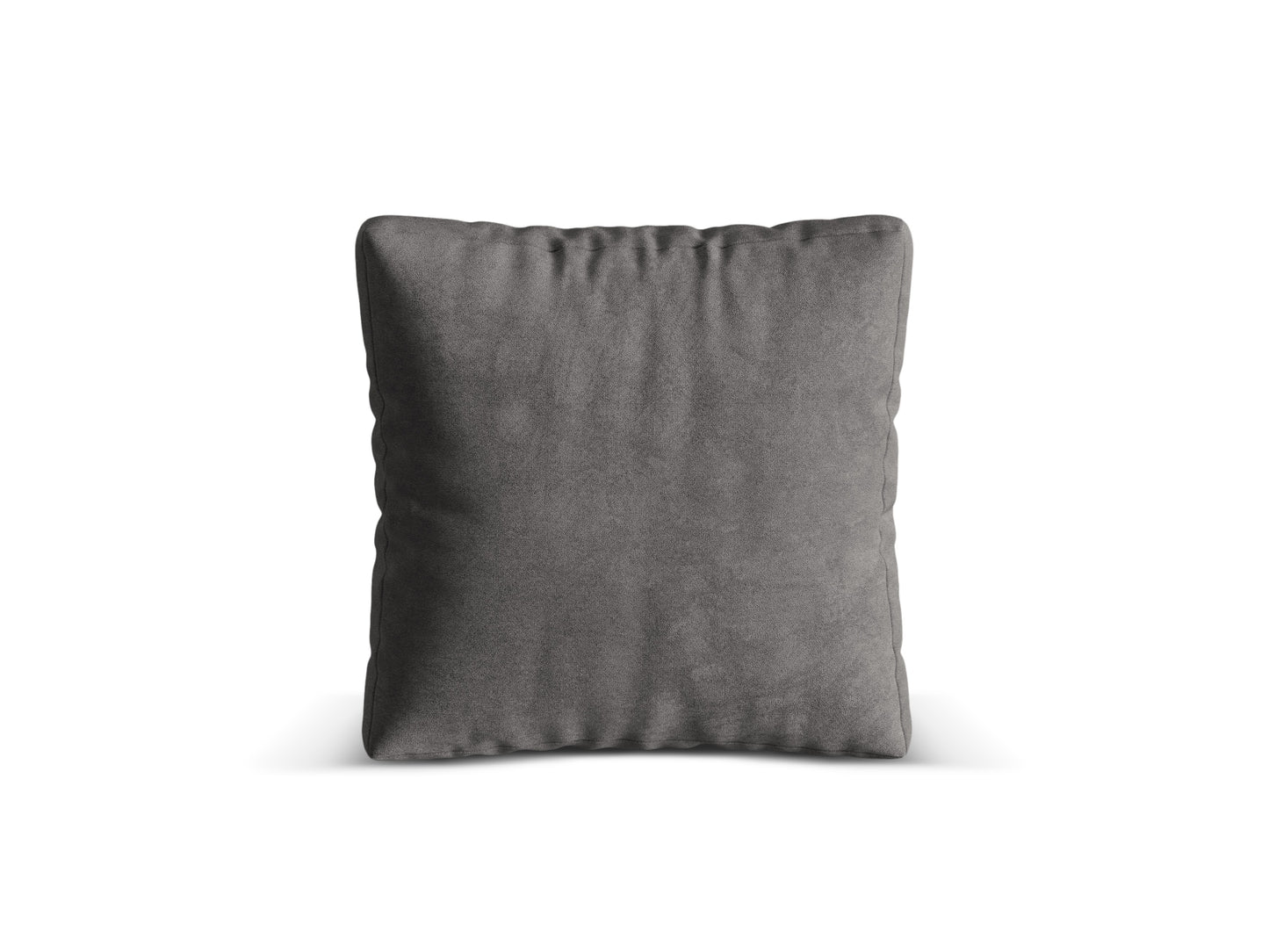 Kissen Samt Dunkelbeige Martina — Grey