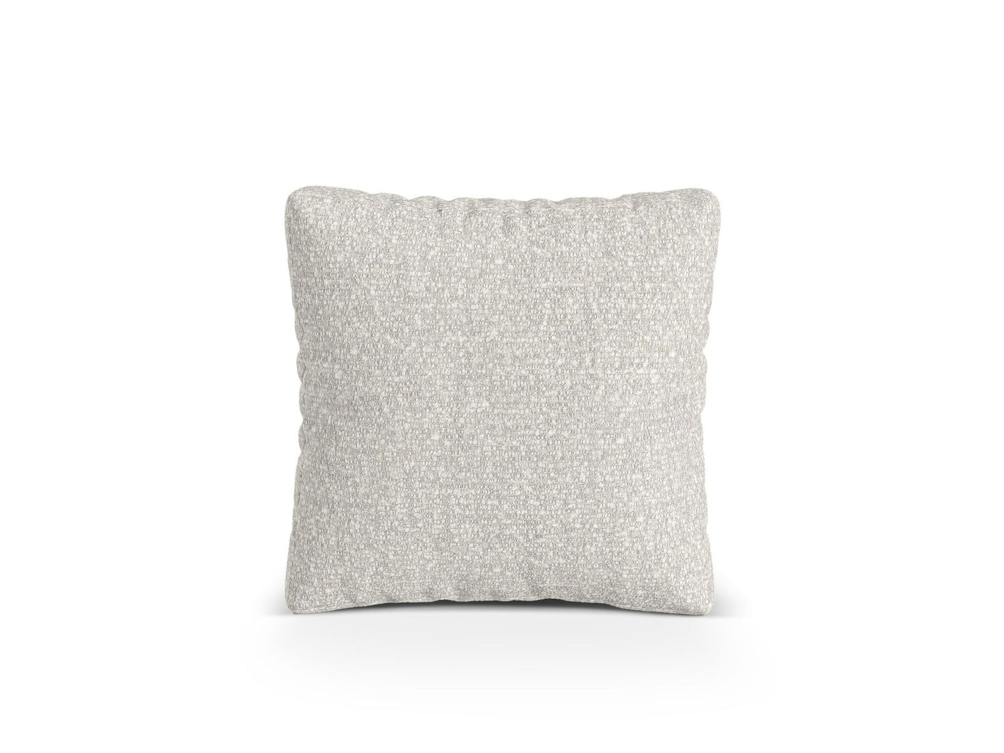 Kissen Bouclé Anthrazit Martina — Grey Beige Melange