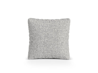 Kissen Bouclé Anthrazit Martina — Silver