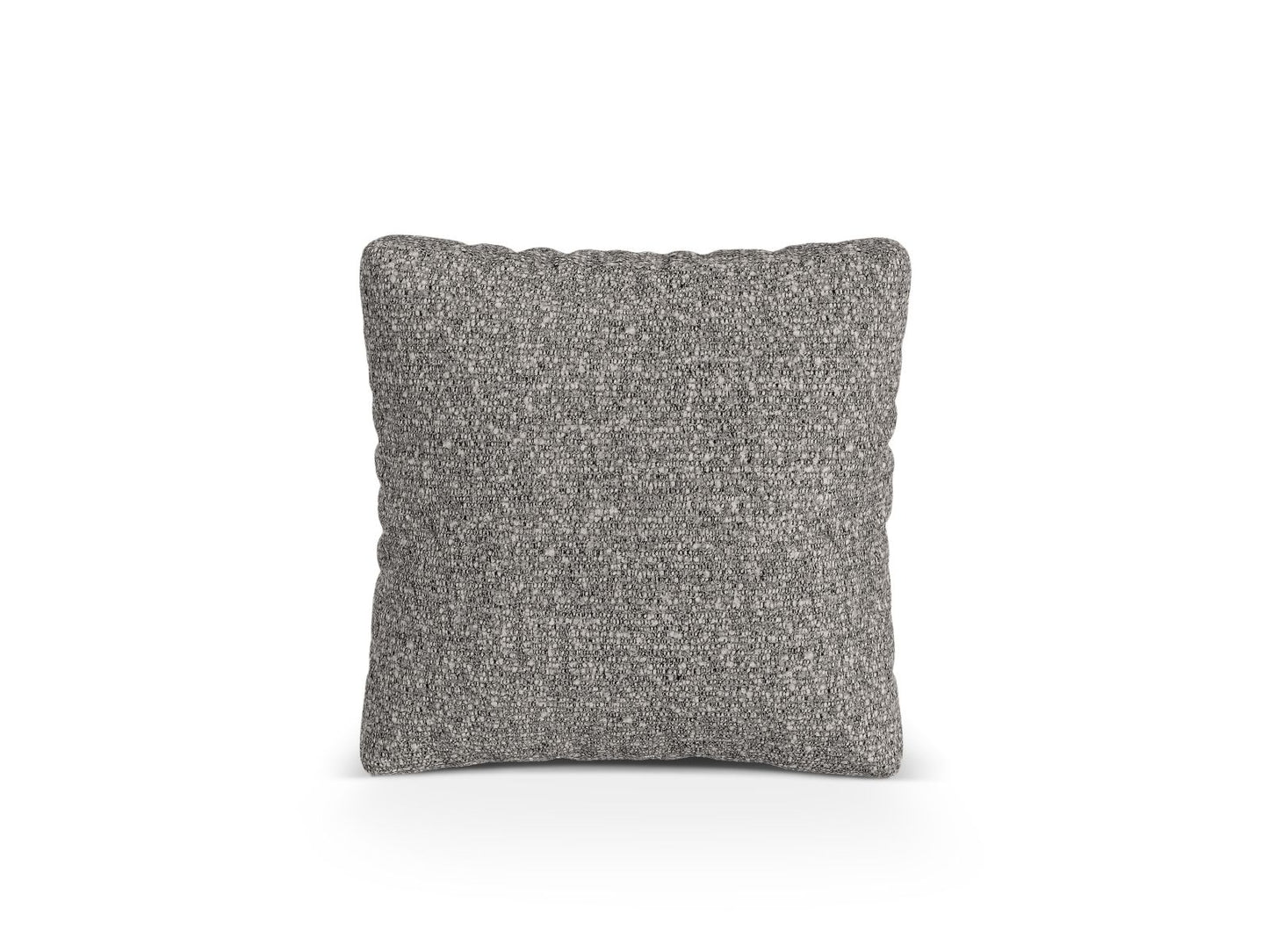 Kissen Bouclé Anthrazit Martina — Graphite