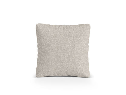 Kissen Bouclé Anthrazit Martina — Beige